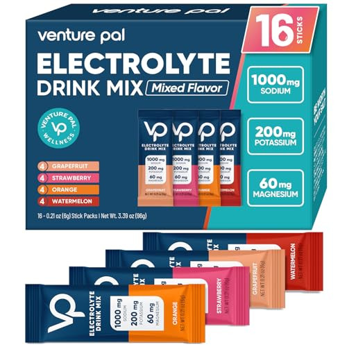Venture Pal Sodium Electrolytes Powder. 16 Pack