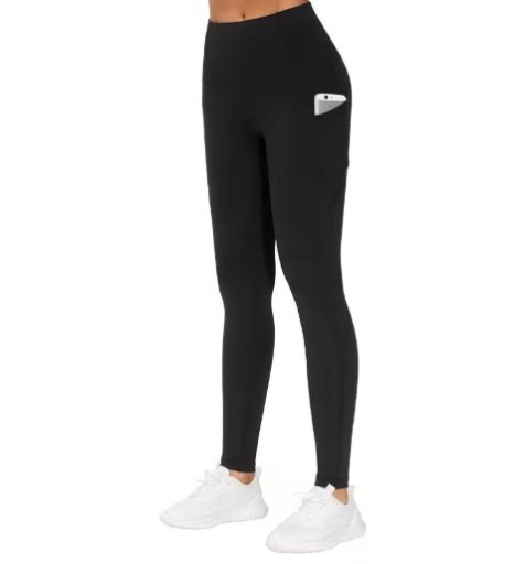 THE GYM PEOPLE Thick High Waist Yoga Pants with Pockets