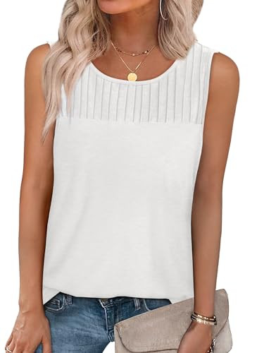 Wiholl Pleated Tank Tops
