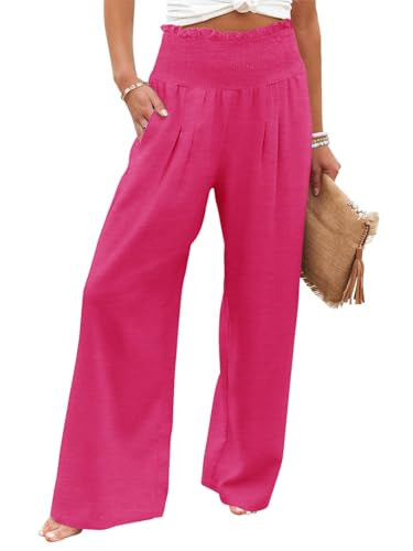 GEMLON Womens Wide Leg Palazzo Pants