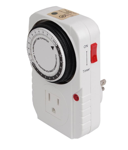 24-Hour Mechanical Timer Plug