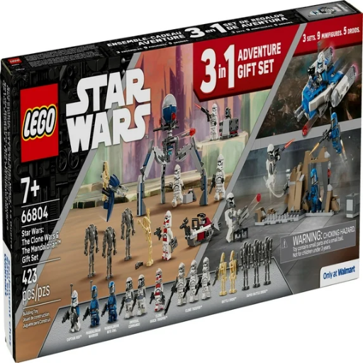 LEGO Star Wars: The Clone Wars & The Mandalorian 3-in-1 Set