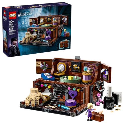 828-Piece LEGO Wednesday: Season 2 - Thing's Apartment (76785)