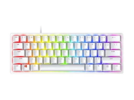 Razer Huntsman Mini Optical Gaming Keyboard (Purple Switch, White)