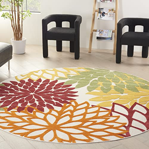 Nourison Indoor/Outdoor Floral Area Rug