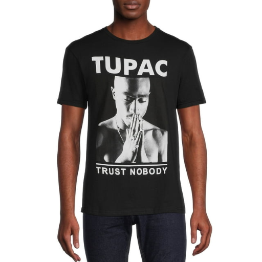 Tupac Men's Trust Nobody T-Shirt