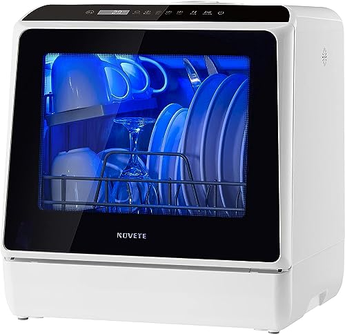 NOVETE Portable Countertop Dishwashers Deal