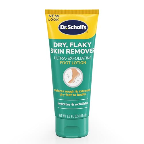 Dr. Scholl's Dry Flaky Skin Remover Ultra Exfoliating Foot Lotion Cream