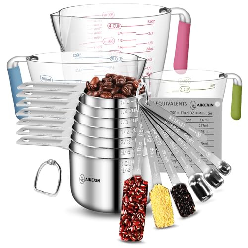 Measuring Cups and Spoons Set
