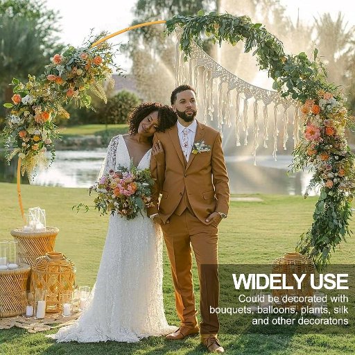 Suoedd 8FT Wedding Arch