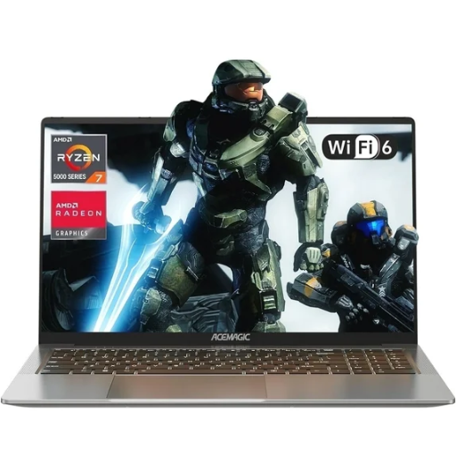 Gaming Laptop with Ryzen 7 and Windows 11 Pro