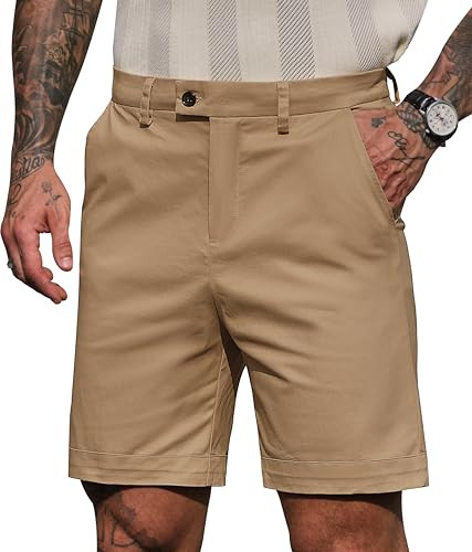 Herberton Men's 6" Inseam Slim Fit Shorts