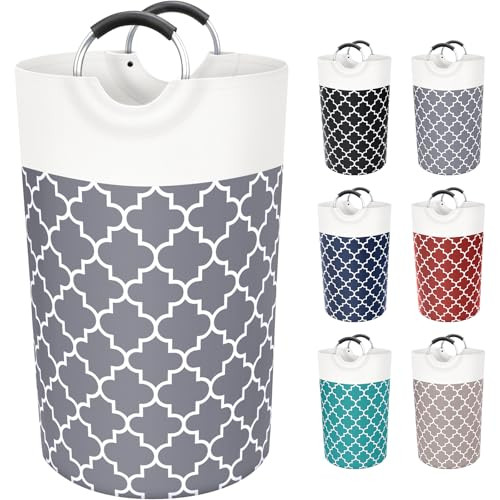 Tall Large Collapsible Laundry Basket Hamper