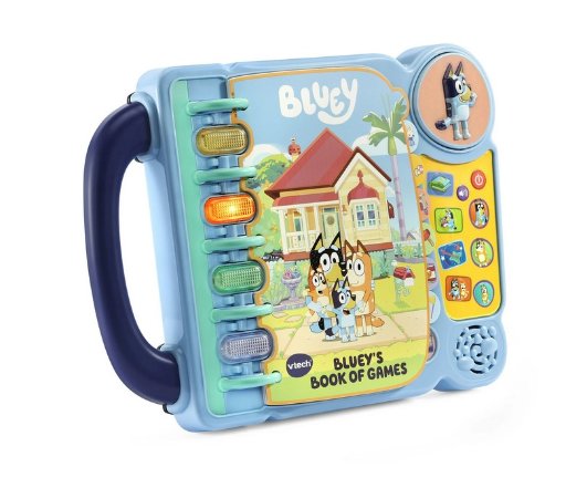 VTech Bluey Bluey's Interactive Book of Games