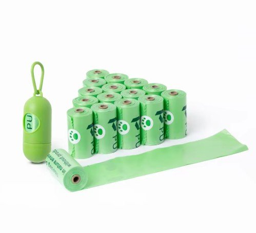 Biodegradable Dog Waste Bags with Dispenser