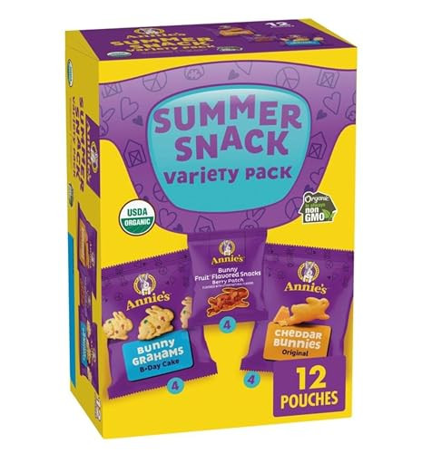 Annie’s Sweet and Salty Snack Variety Pack, 12 Count