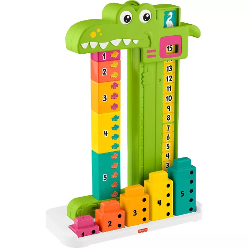 Fisher-Price Adding Alligator Counting Activity Toy