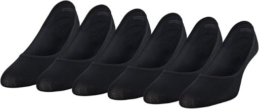 Peds Women's Lightweight Low Cut No Show Socks 6-Pack
