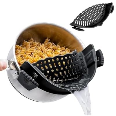 Silicone Clip-On Strainer