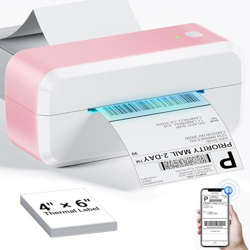 Bluetooth Thermal Shipping Label Printer