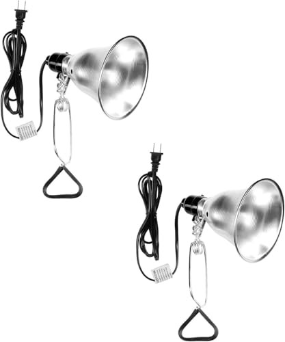 Simple Deluxe Clamp Lamp Light 2-Pack