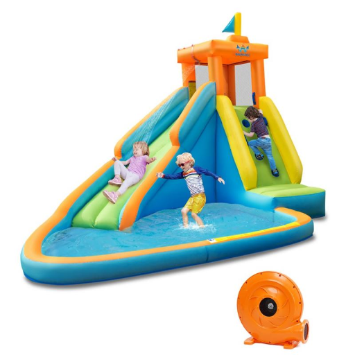 Inflatable Castle Splash Water Pool