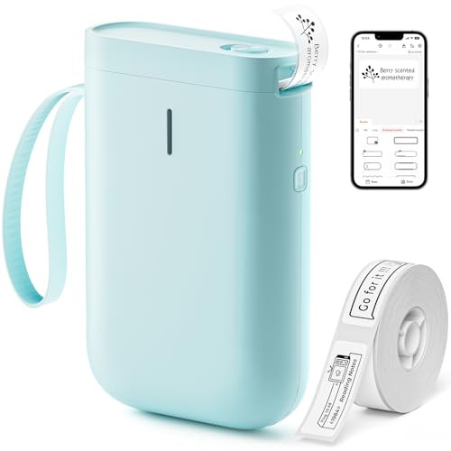 NIIMBOT Label Maker Machine D11 Label Printer - Blue