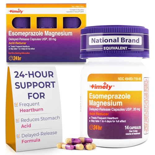 TIME-Cap Labs Esomeprazole Magnesium 20mg Delayed Release Capsules  