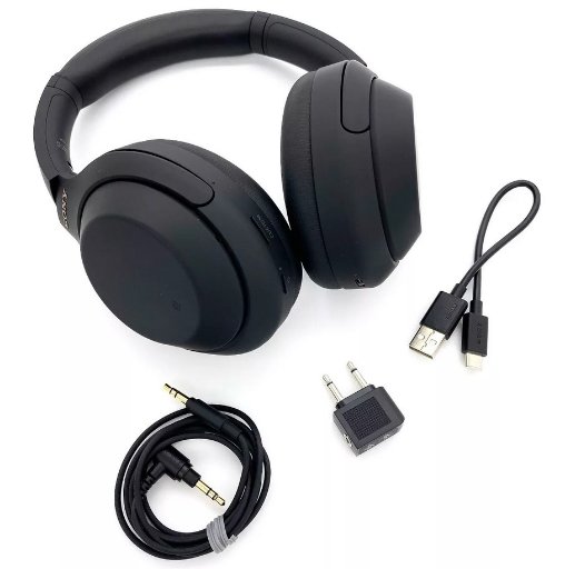 Refurbished Sony WH-1000XM4 Noise Canceling Overhead Bluetooth Wireless Headphones