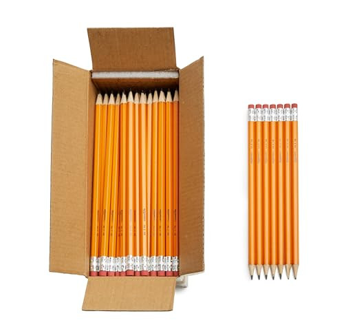 Amazon Basics Woodcased #2 Pre-sharpened Pencils