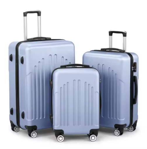 Lightweight Hardside Luggage Set with TSA Lock
