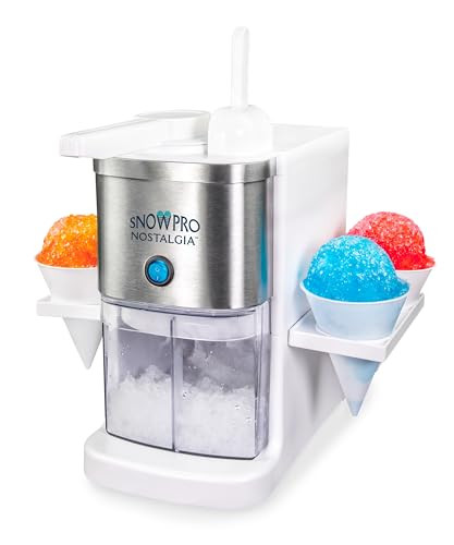 Nostalgia SnowPro Electric Shaved Ice & Snow Cone Maker