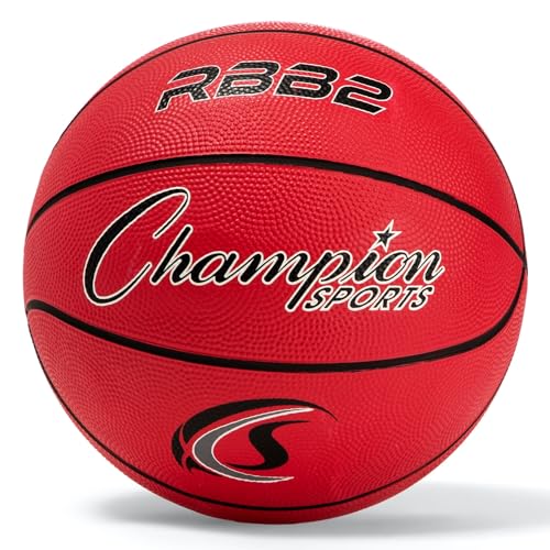 Champion Sports Rubber Junior Basketball Size 5 Deal