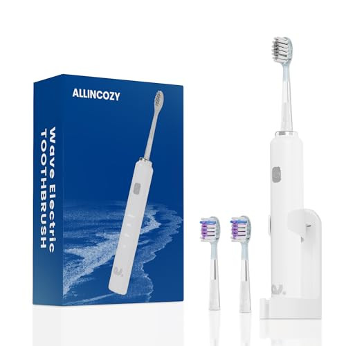 ALLINCOZY Wave Oscillating Electric Toothbrush