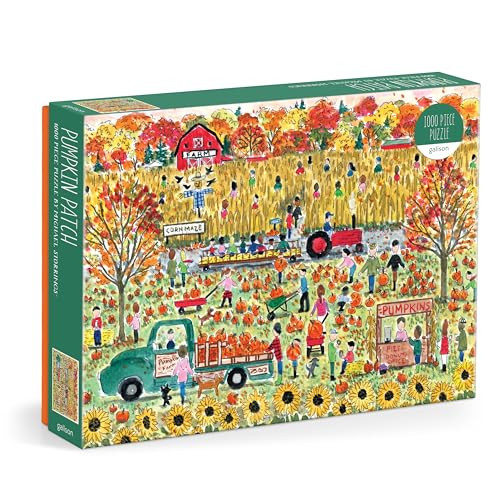 Galison Pumpkin Patch 1000 PC Jigsaw Puzzle