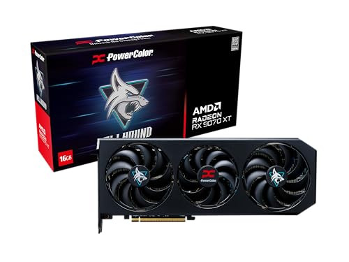 PowerColor Hellhound AMD Radeon RX 9070 XT Graphics Card
