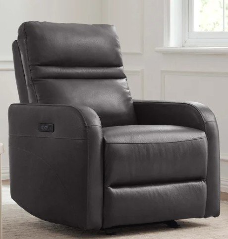 Aldryn Leather Power Glider Recliner