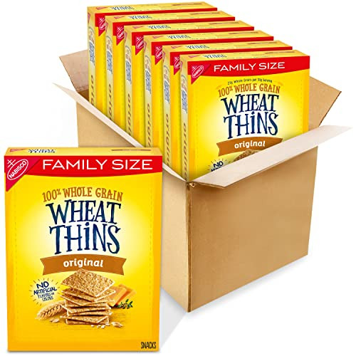 Wheat Thins Whole Grain Wheat Crackers 6-Pack