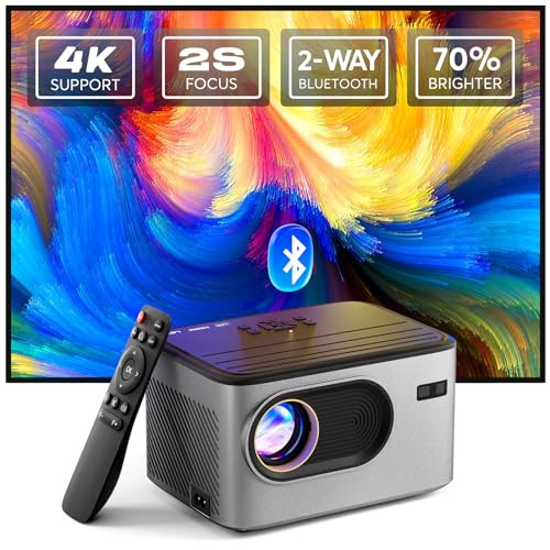Native 1080P Bluetooth Projector