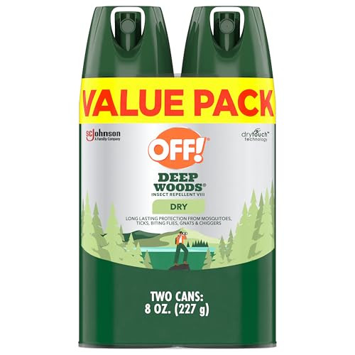 2 Pack OFF! Deep Woods Insect Repellent