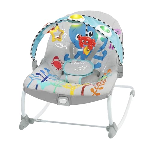 Baby Einstein Ocean Explorers Kick to It Opus Musical Infant to Toddler Rocker Deal
