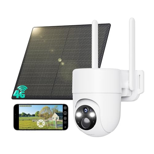 LIWAN 4G LTE Cellular Security Camera