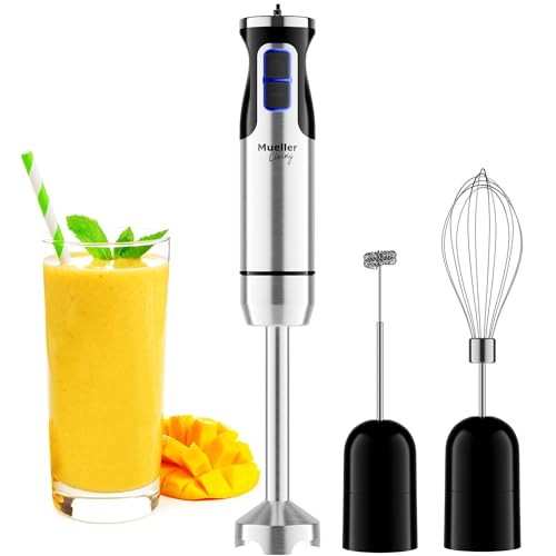 Mueller 3 In 1 Immersion Blender Handheld