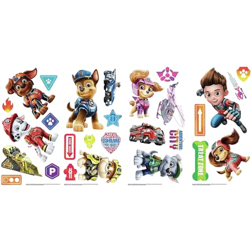 RoomMates Paw Patrol Movie Peel and Stick Wall Decals