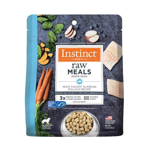 Instinct Freeze Dried Raw Wild Caught Pollock Dog Food