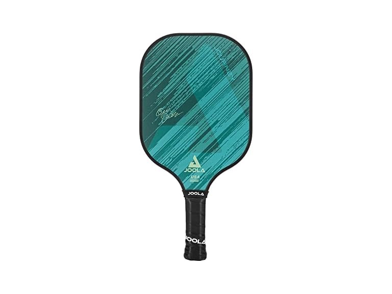 JOOLA Journey Pickleball Paddle w/ Fiberglass Graphite Surface & Polymer Core (Green/10mm)