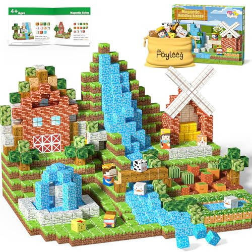 100 PC Payleeg Magnetic Blocks Building Toys