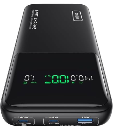 INIU 27000mAh 140W USB C Power Bank