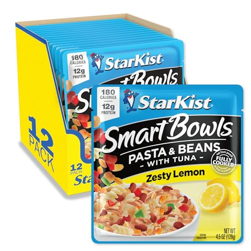 StarKist Smart Bowls Pasta & Beans with Tuna 12-Pack