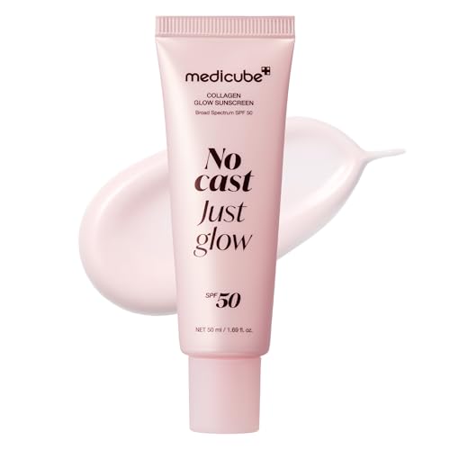 Medicube Sunscreen No Cast Just Glow Collagen SPF 50